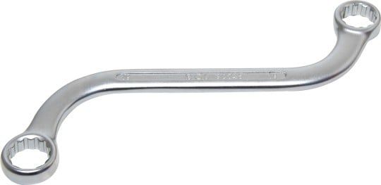 Double Ring Spanner S-Type Double Ring Spanner, 18x19 mm
