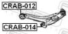 Mounting, control/trailing arm ALFA ROMEO K04656012AC, CHRYSLER 04656 012AC, FIAT