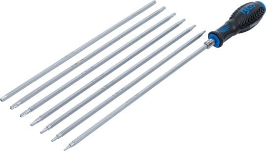 Screwdriver Set 8-piece TS and T-Star Screwdriver Set with exchang