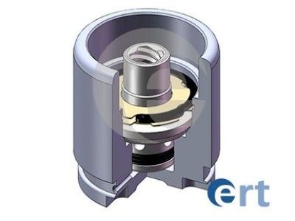 Piston, brake caliper