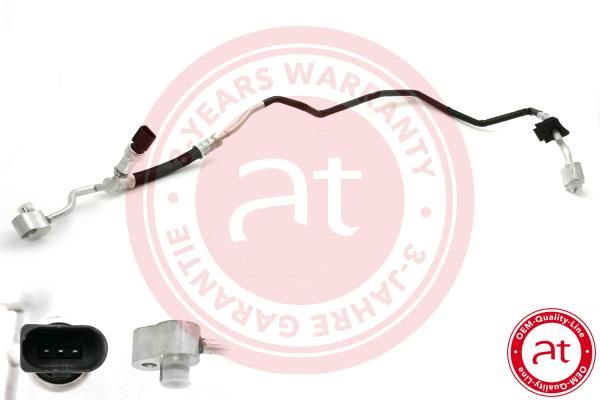 High-/Low Pressure Line, air conditioning VAG Q7  2010-2015 3.0/3.6Touareg 2007-2010