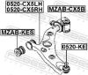 Mounting, control/trailing arm MAZDA KB7W-34-350A