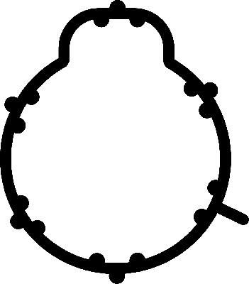 Gasket, intake manifold MB 1661410080