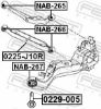 Camber Correction Screw NISSAN 55226-JG00B, RENAULT 55226-JG00A