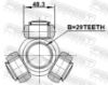 Spider Assembly, drive shaft FORD DB5Z-3B436-A, NISSAN 39101-JG74D, TOYOTA 4343