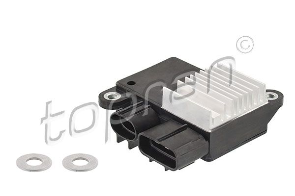 Series resistor, electric motor (radiator fan) Toyota