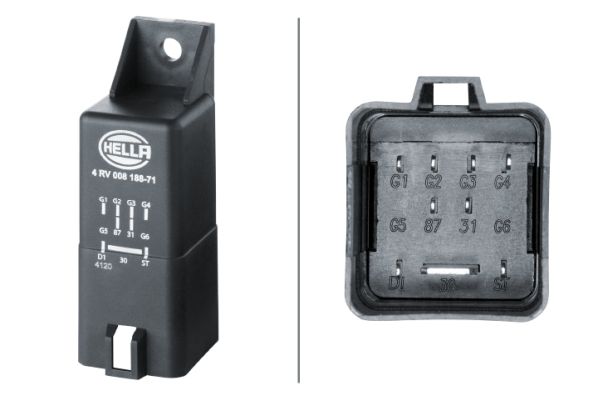 Control Unit, glow time