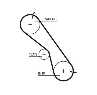 Timing Belt Toyota 13568-30010