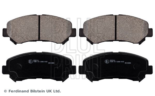 Brake Pad Set, disc brake Nissan Qashqai 07- esim.