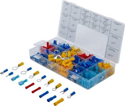 Assortment, cable protection 360-piece Cable Lug Assortment