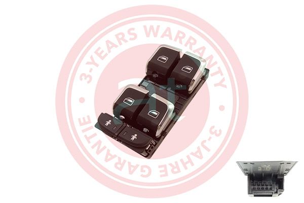 Switch, window regulator VAG