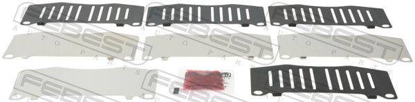 Accessory Kit, disc brake pad TOYOTA 04945-35080