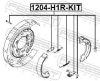 Accessory Kit, parking brake shoes HYUNDAI 582574H000, KIA 582574H000