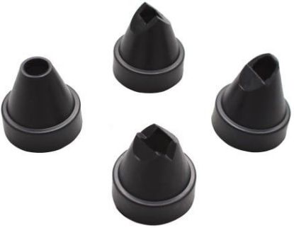 Brush/Nozzle Set, suction/blast gun Replacement Nozzle for Sandblaster BGS 3243