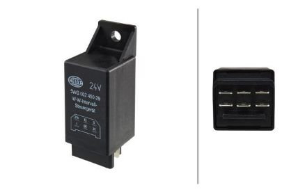 Relay, wipe/wash interval