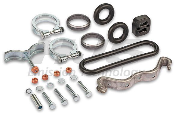 Mounting Kit, exhaust system Mercedes 450SEL