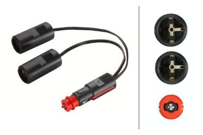 Adaptor, cigarette lighter