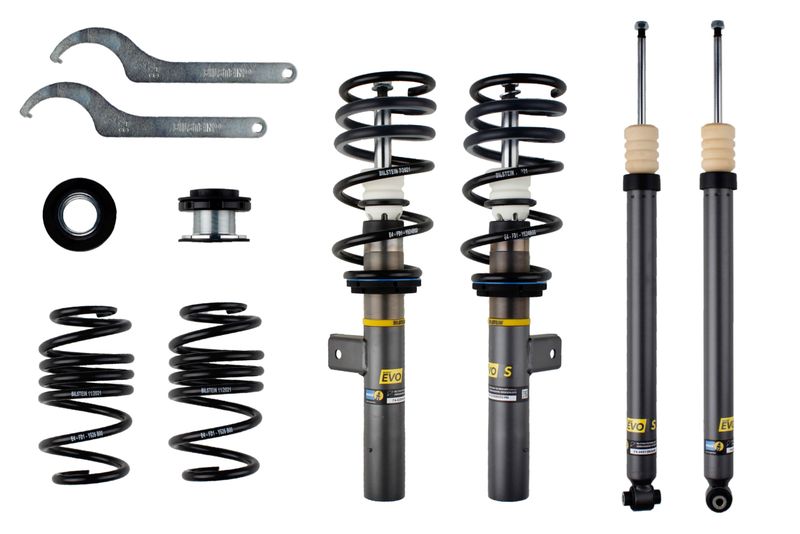 Suspension Kit, springs/shock absorbers MB A-Klasse W177 Verbundlenker;K;EVO S