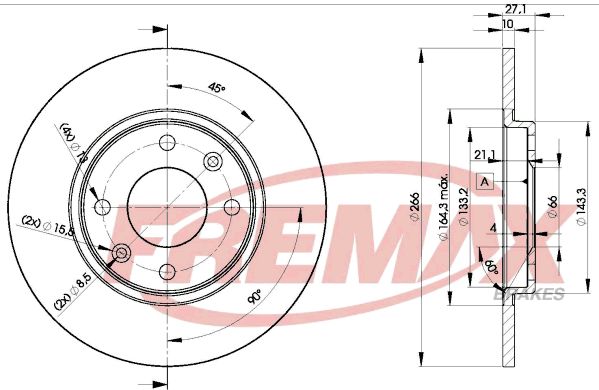 Brake Disc CITR/Peugeot