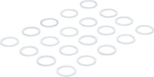 Seal Ring Set 15 mm Sealing Rings, 20pcs., für BGS 126