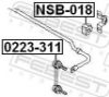 Mounting, stabiliser NISSAN 54613-8H518