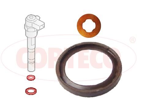 Seal Ring Set, injection valve