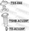 Protective Cap/Bellow, shock absorber TOYOTA 48157-28020