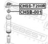 Spacer Bush, shock absorber GM 96456715