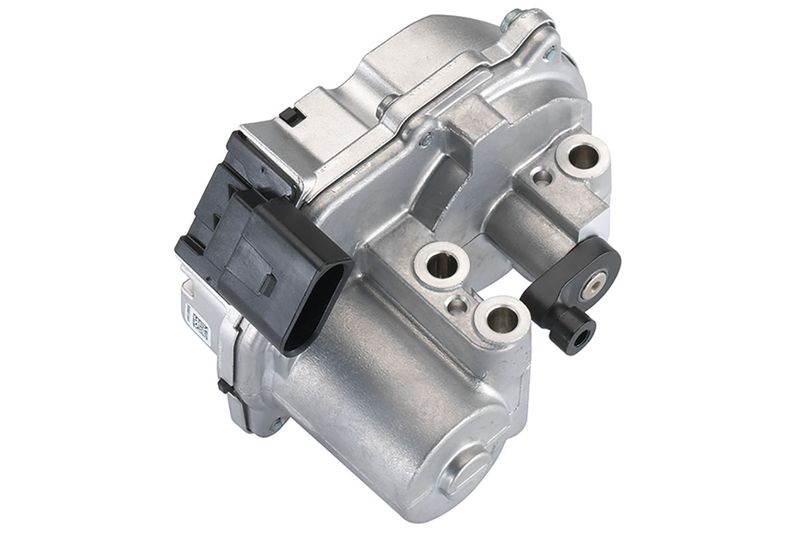 Control, change-over cover (induction pipe) AUDI