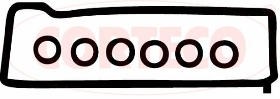 Gasket Set, cylinder head cover MB 6060160421