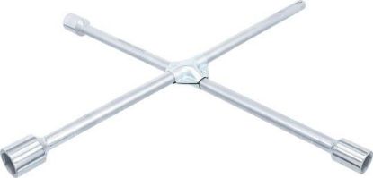 4 Way Wheel Brace Four-Way Wheel Wrench for Trucks, 24x27x32x3/4" 4p