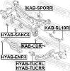 Mounting, control/trailing arm HYUNDAI 55118-2S100, KIA 55118-2S100