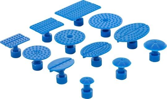 Adhesive Sheet Set, panel beating tools (dent repair) Dent Repair Pads for BGS 865, 12 pieces