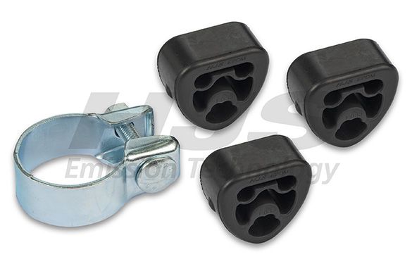 Mounting Kit, exhaust system Mercedes C250Turbodiesel