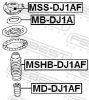 Protective Cap/Bellow, shock absorber MITSUBISHI MR589434