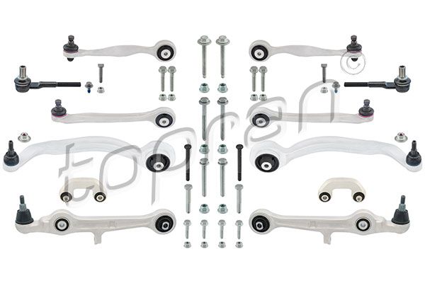 Control/Trailing Arm Kit, wheel suspension VAG