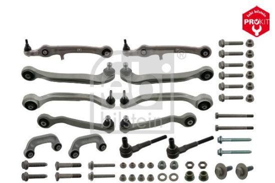 Control/Trailing Arm Kit, wheel suspension VW-Audi 4F0 498 998 S2