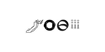 Mounting Kit, exhaust system BMW 525td/tds E34