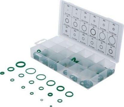 Assortment, O-rings 225-piece HNBR O-Ring Assortment, 3-22 mm Ø