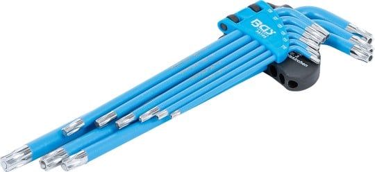 Angled Screwdriver Set 9-piece T-Star Key Set