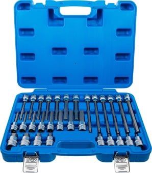 Socket Wrench Set 30-piece 1/2" Drive Internal Hexagon Bit-Assortmen