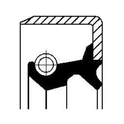 Seal Ring, brake shoe Scania 1345278