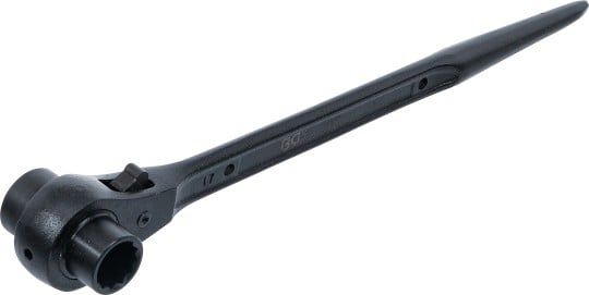 Ratchet Ring Spanner Scaffolding Ratchet 17x19 mm