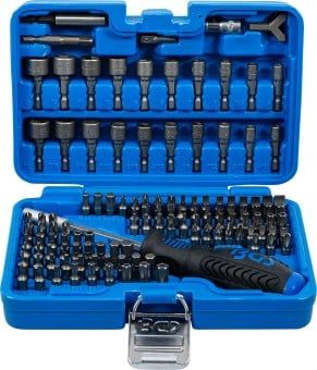 Screwdriver Bit Set 122 piece Universal Bit Set