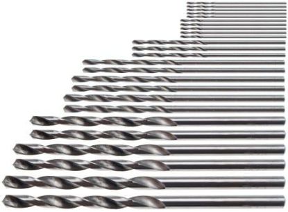 Twist Drill Bit Set 25-piece Mini Drill Set, 0.5 - 3.0 mm