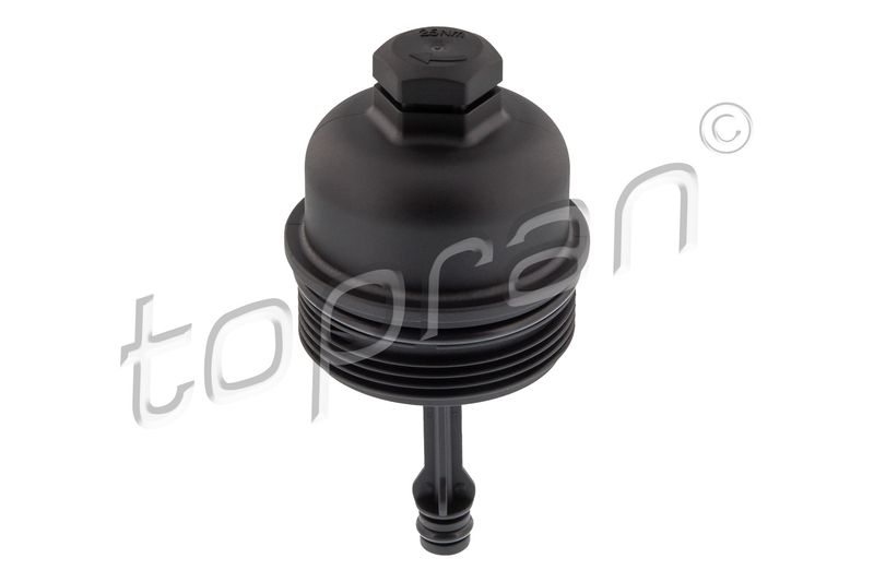 Cap, oil filter housing