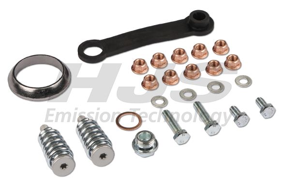 Mounting Kit, catalytic converter Mercedes A 140/160/190 (168)