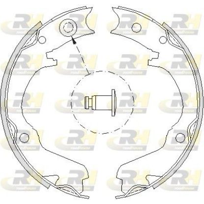 Brake Shoe, parking brake