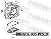 Seal Ring, oil drain plug MITSUBISHI 2705A012
