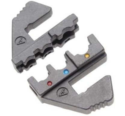 Crimping Pliers Insert Crimping Jaws for insulated cable lugs, for BGS 14